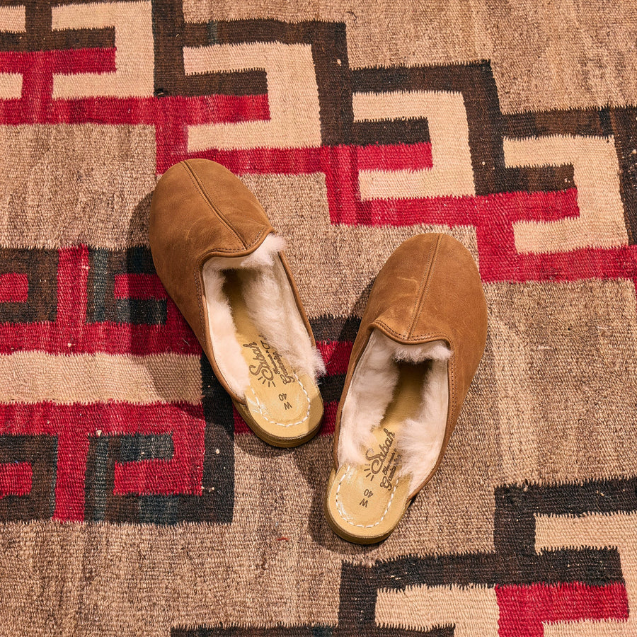 Fort Worth Brown Shearling Baba (Womens)
