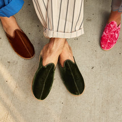 Palazzo Green Velvet Baba (Mens)