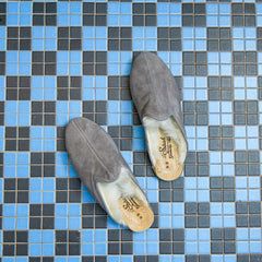 Ashmore Grey Shearling Baba (Womens)