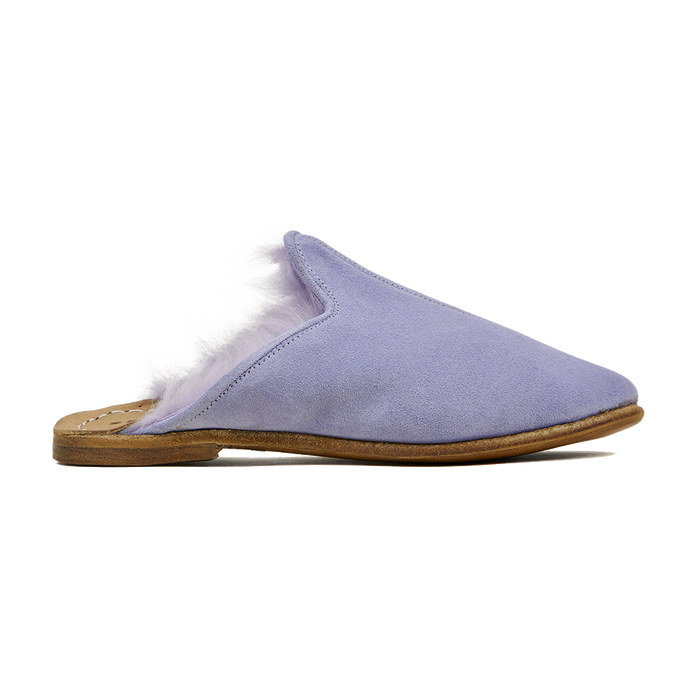 Hydrangea Shearling Babas (Womens)