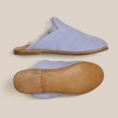 Hydrangea Shearling Babas (Womens)