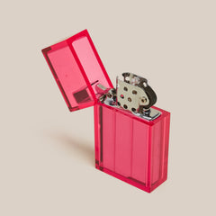 Clear Pink Lighter by Tsubota Pearl