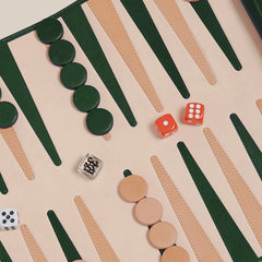 Travel Backgammon Board (Denali Green)