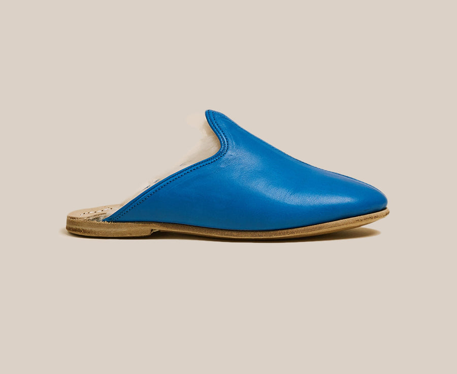 Bossa Blue Shearling Baba (Mens)