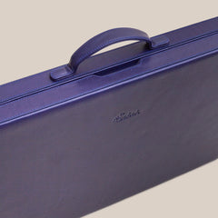 Backgammon Collector's Case Set - Blue