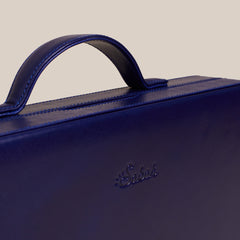 Backgammon Traveler's Case Set - Blue