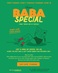 For the Dads: A Baba Special 🧦