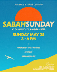 Sabah Amagansett: Spritz & Oysters