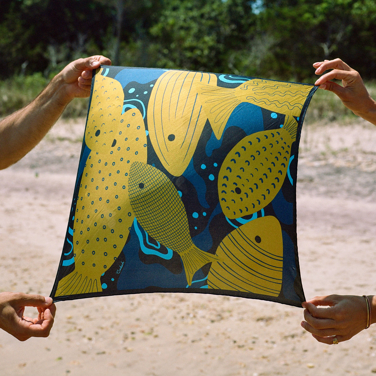 Seven Fishes Bandana