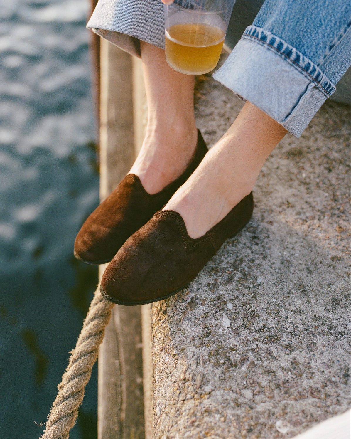 Akşam - Suede Kahve (Womens)