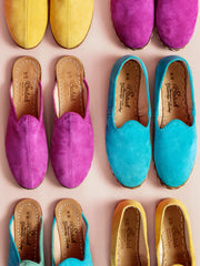 Rhodes Purple Suede Baba (Womens)