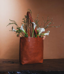 Traveler Tote - Cognac