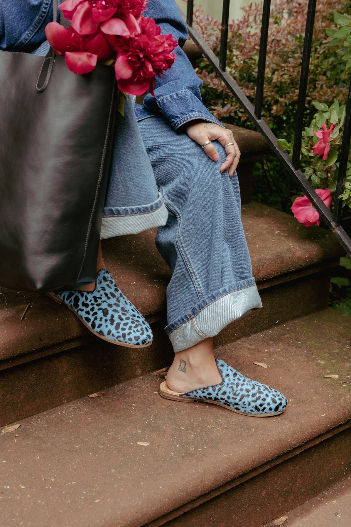 Blue Leopard Baba (Womens)