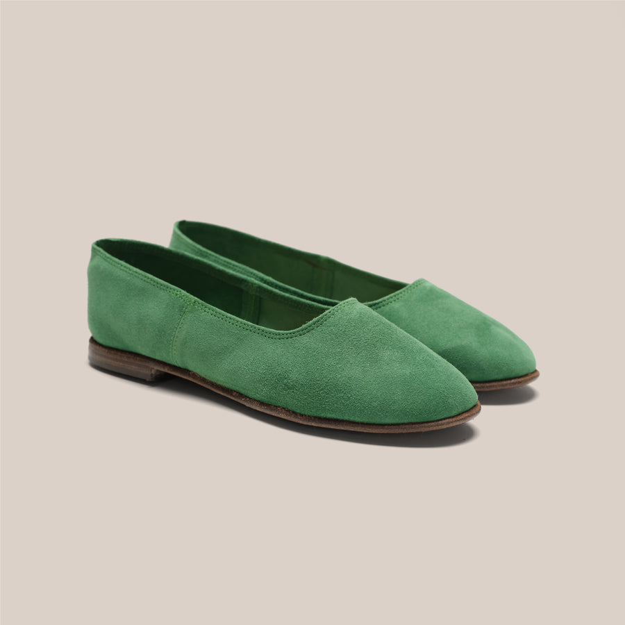 Babet - Green Suede (Womens)
