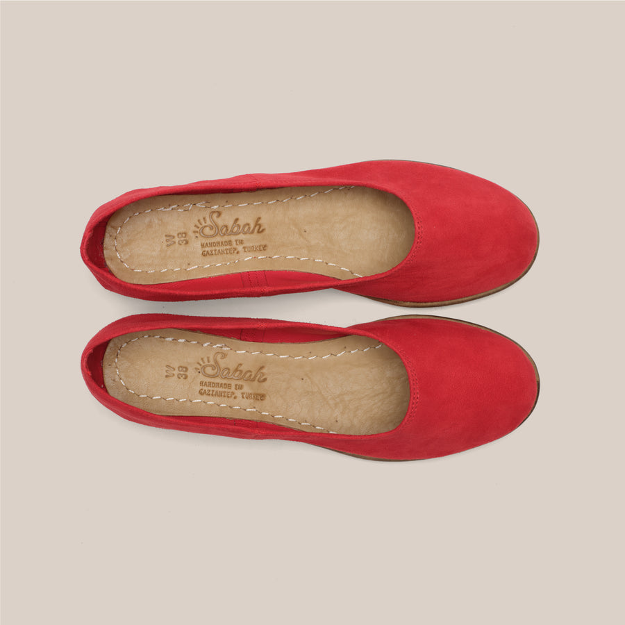 Babet - Red Suede (Womens)