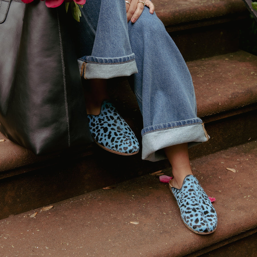 Blue Leopard Baba (Womens)