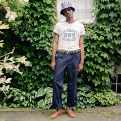 Link Belt - Navy & Grey