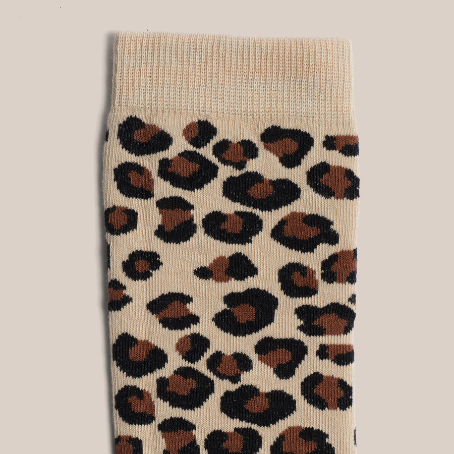 Pattern Socks - Leopard