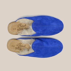 Electric Blue Shearling Baba (Mens)