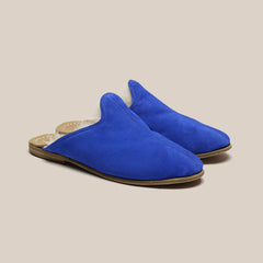 Electric Blue Shearling Baba (Mens)