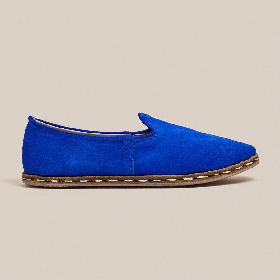 Electric Blue Suede Sabah (Mens)