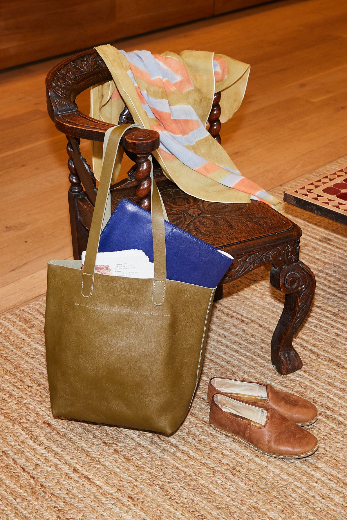 Traveler Tote - Olive