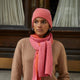 Sabah Pink/Orange Wool Beanie