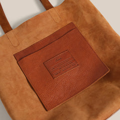 Traveler Tote - Cognac