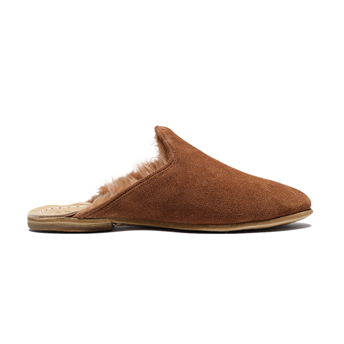Chestnut Shearling Baba (Womens)