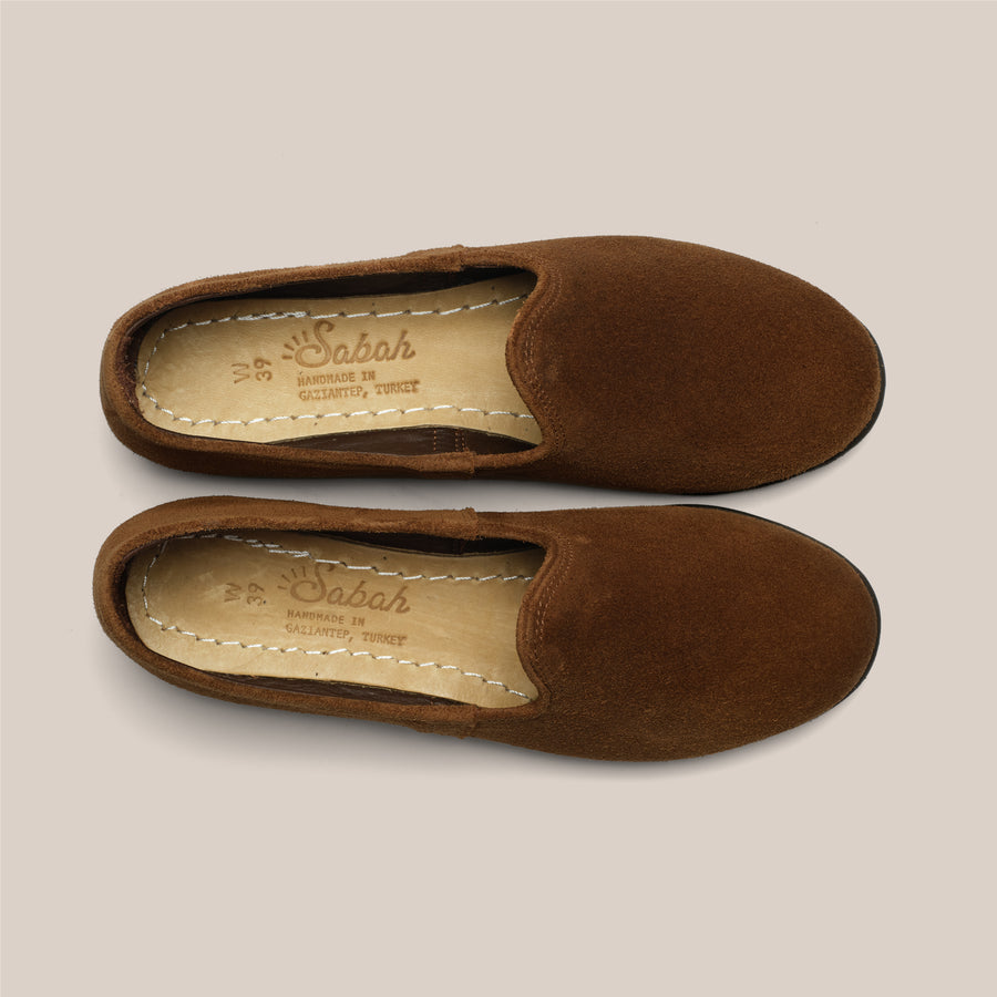 Akşam - Suede Tabac (Womens)