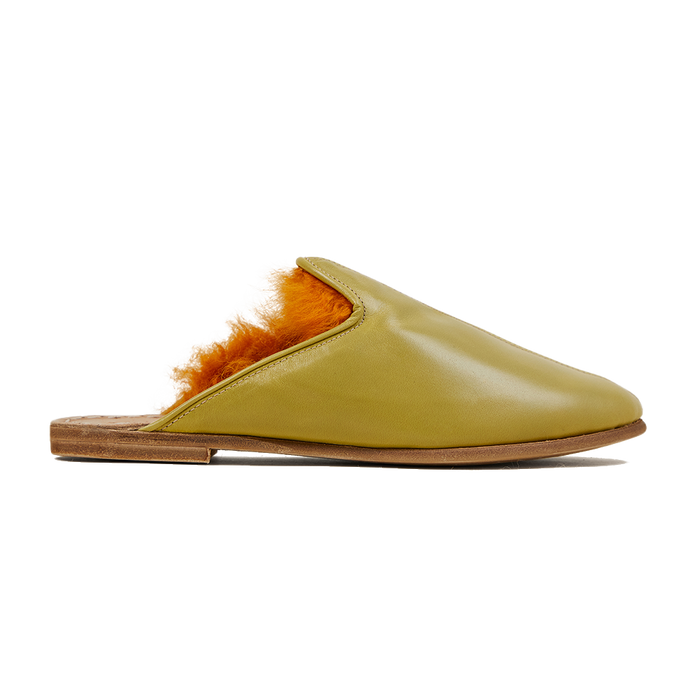 Papaya Shearling Baba (Womens)