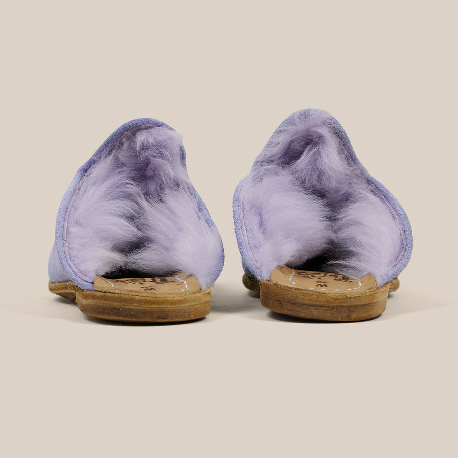 Hydrangea Shearling Babas (Womens)