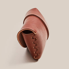 Leather Glasses Case - Talavera Brown