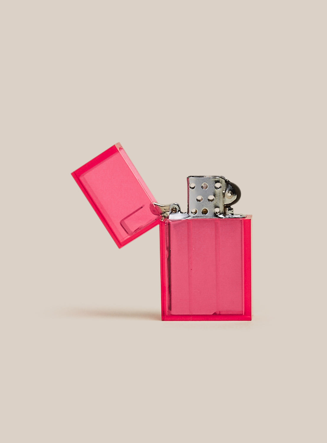 Clear Pink Lighter by Tsubota Pearl