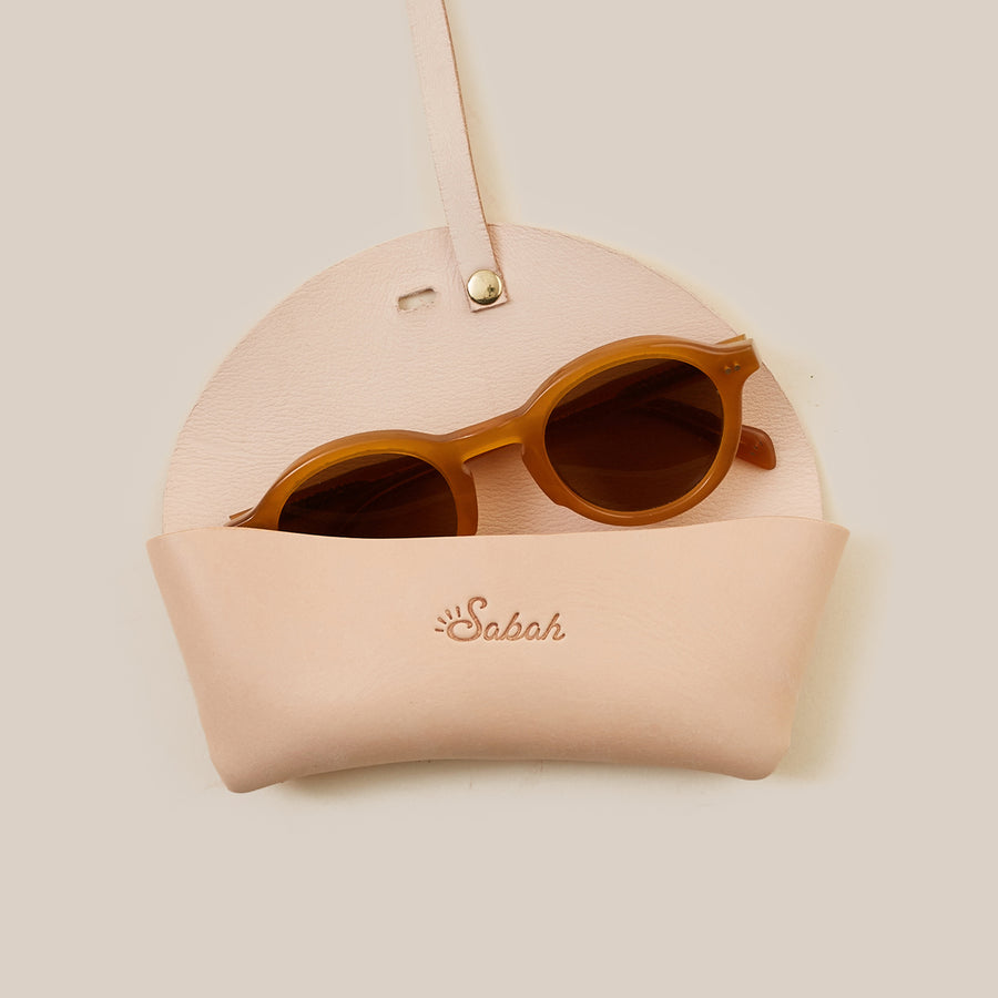 Leather Glasses Case - El Paso Natural