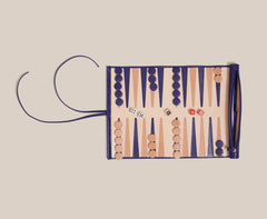 Travel Backgammon Board (Sabah Blue)