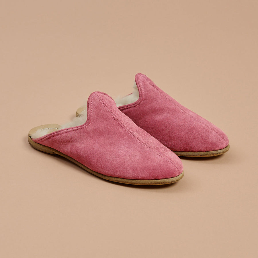 Vintage Rose Shearling Baba (Womens)