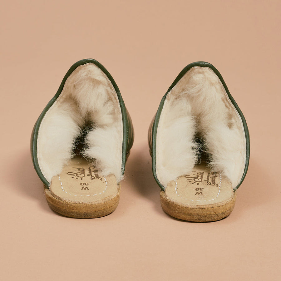 Denali Green Shearling Baba (Womens)